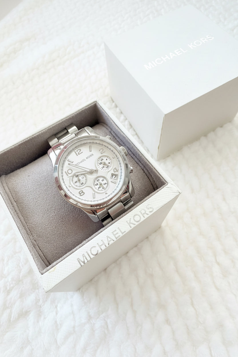 Michael Kors Chronograph Damklocka i Rostfritt Stål