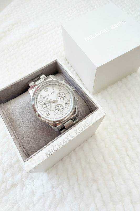 Michael Kors Chronograph Damklocka i Rostfritt Stål