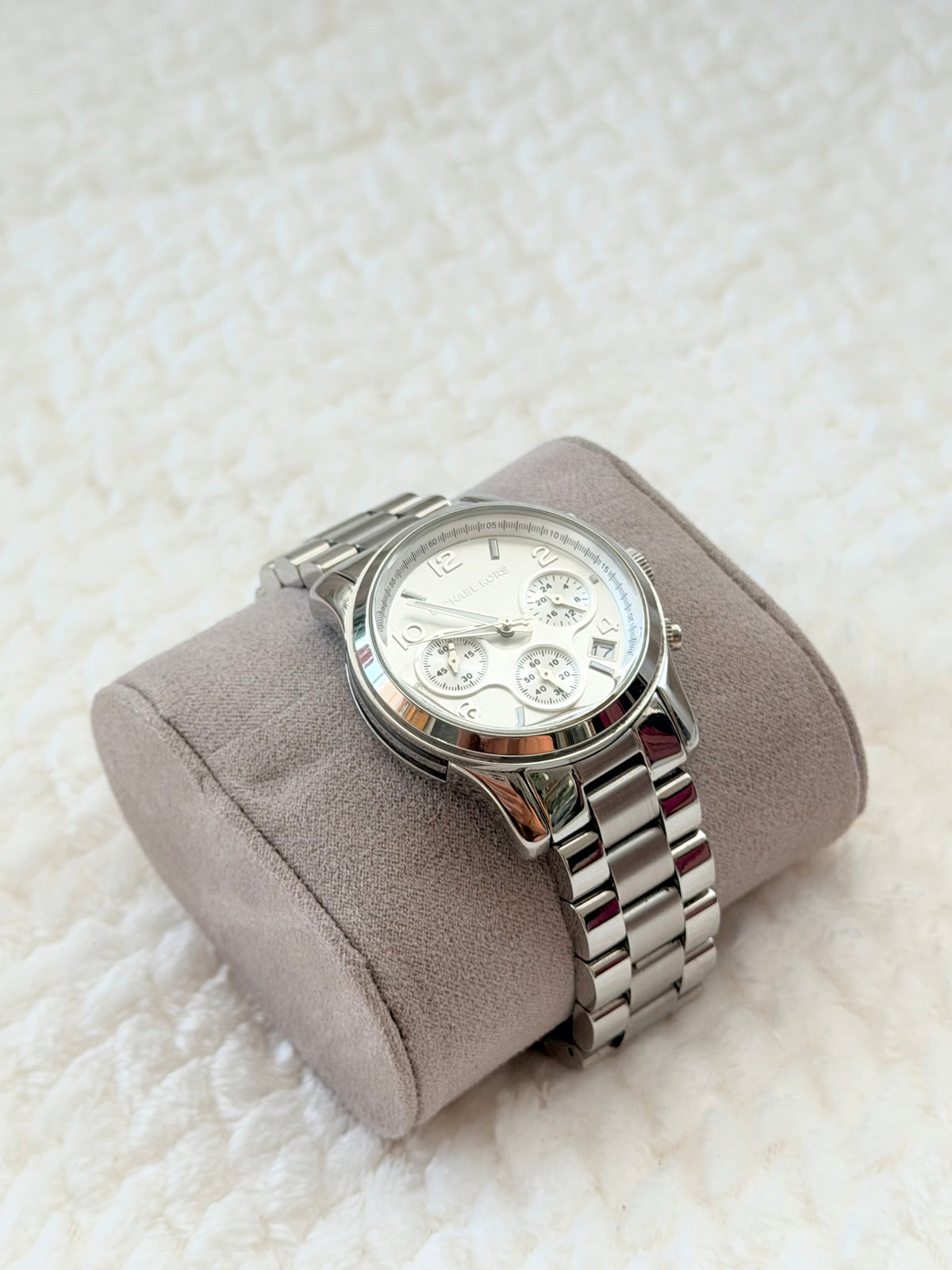Michael Kors Chronograph Damklocka i Rostfritt Stål