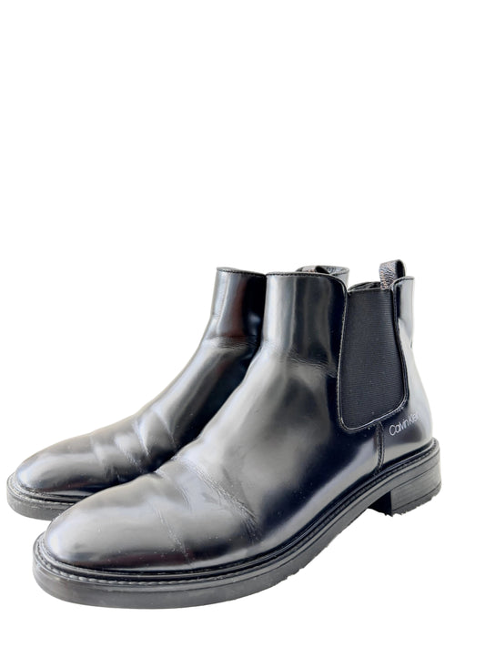 Calvin Klein Chelsea Boots i Läder