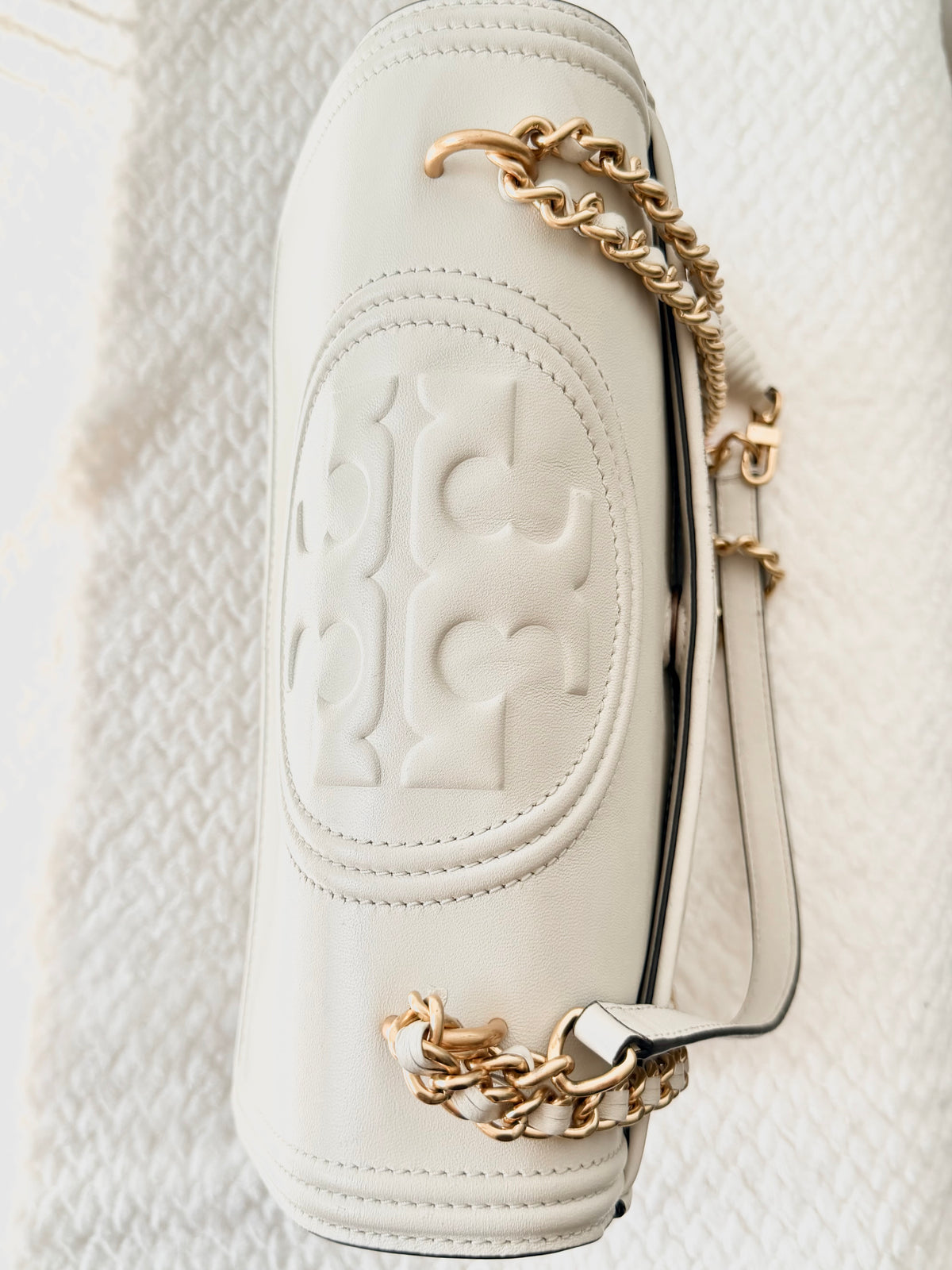 Klassisk Tory Burch Fleming Quilted Väska
