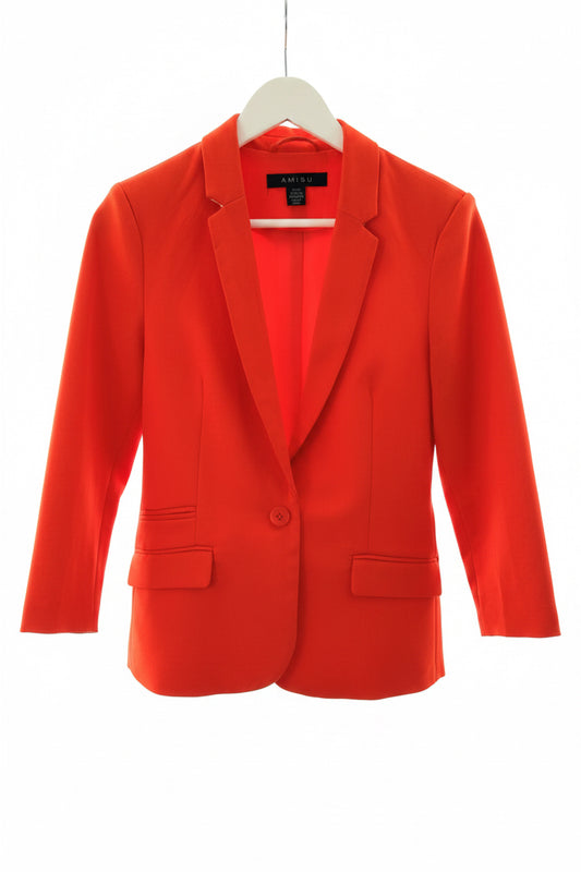 Orange/Röd kavaj