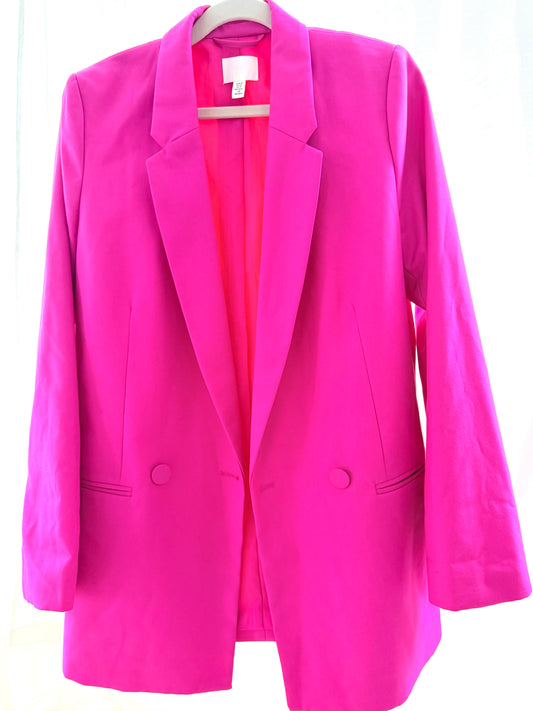 Oversize cerise kavaj