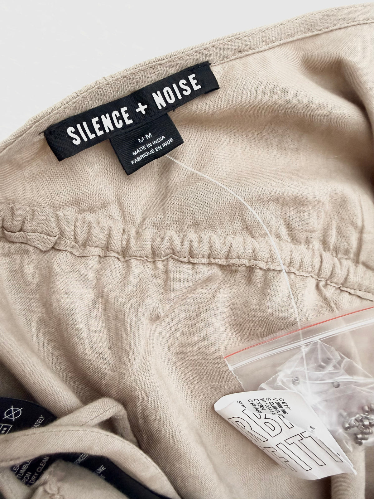 Boho Halterneck Topp i Beige