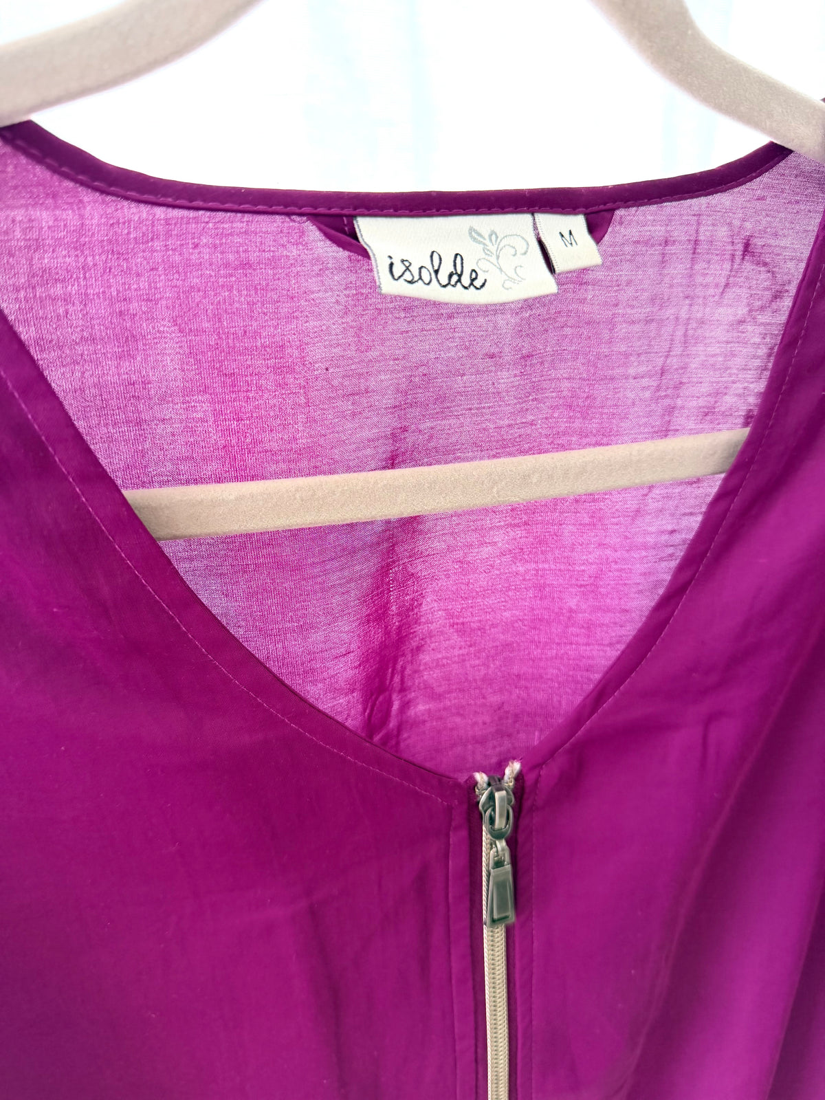 Isolde Cerise/Lila Blus