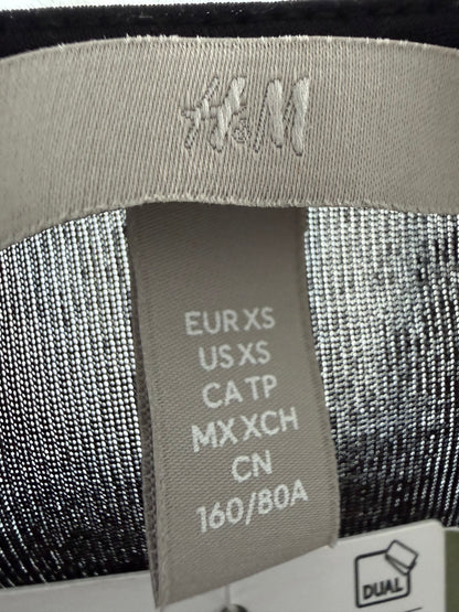 H&M Metallic Draperad Body