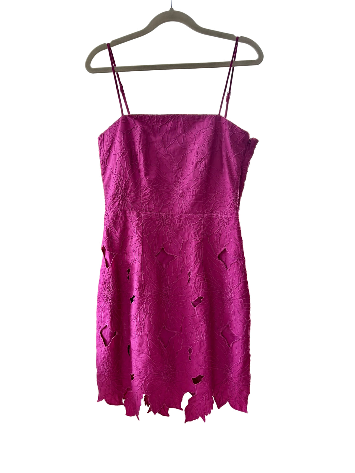 H&M Broderad Miniklänning m. Cut-Outs