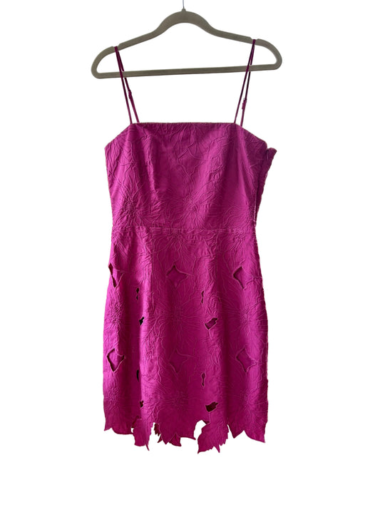 H&M Broderad Miniklänning m. Cut-Outs