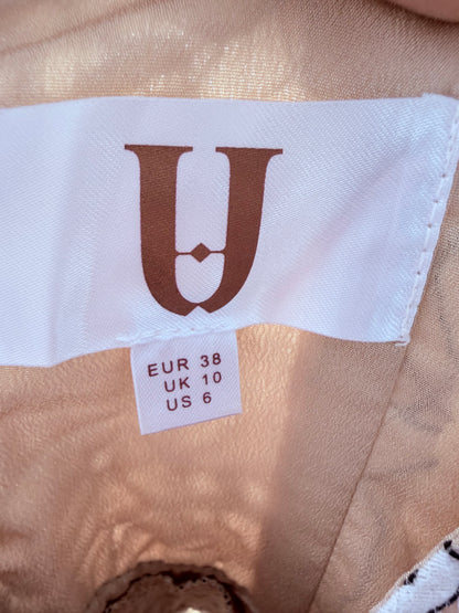 Uttam Boutique Elegans Spetsklänning m. Nudefoder