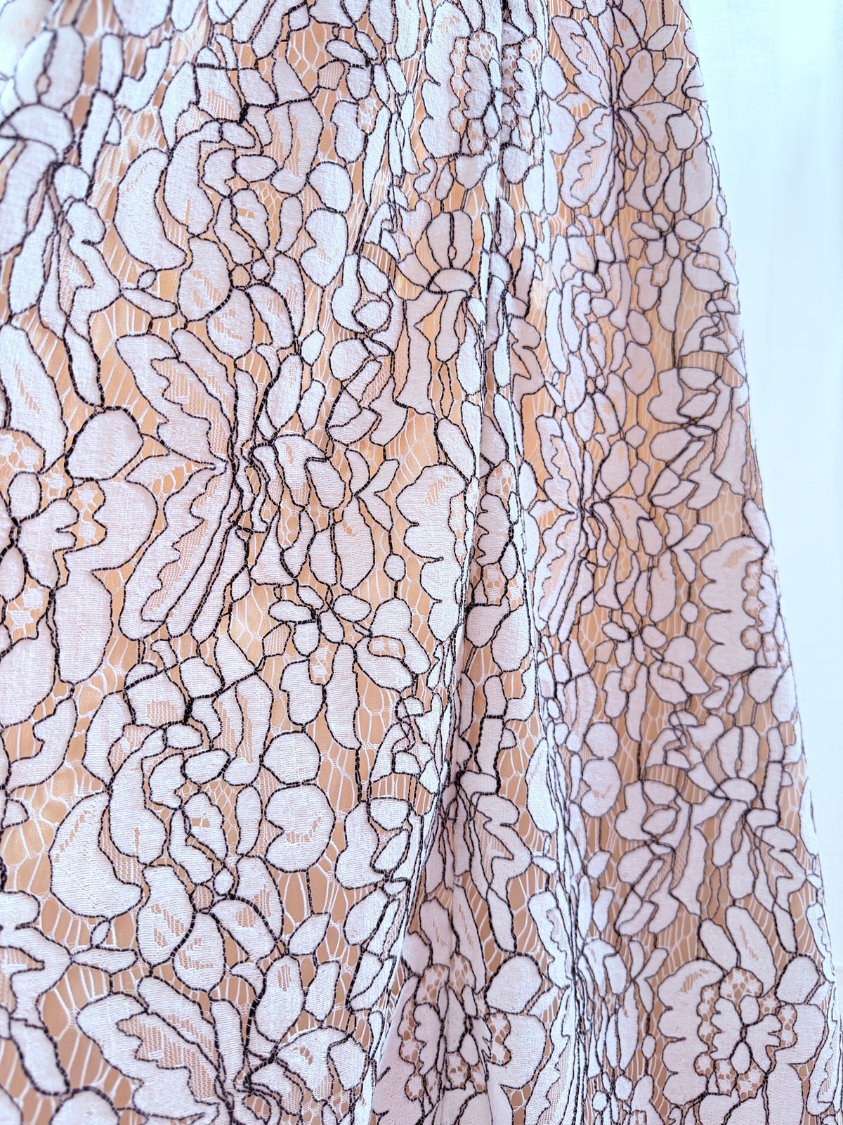 Uttam Boutique Elegans Spetsklänning m. Nudefoder