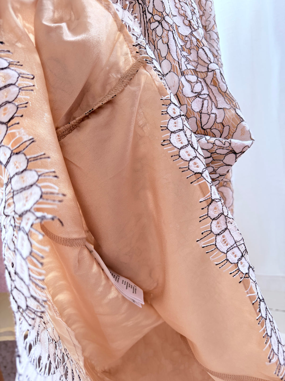 Uttam Boutique Elegans Spetsklänning m. Nudefoder