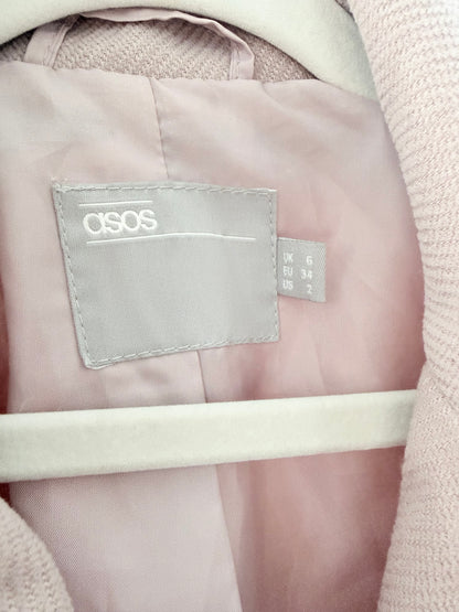 ASOS Gammalrosa Kappa m. Guldknappar