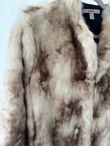 Zara Trafaluc Fuskpälsjacka