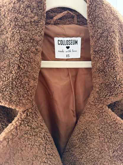 Colloseum Chokladbrun Teddykappa