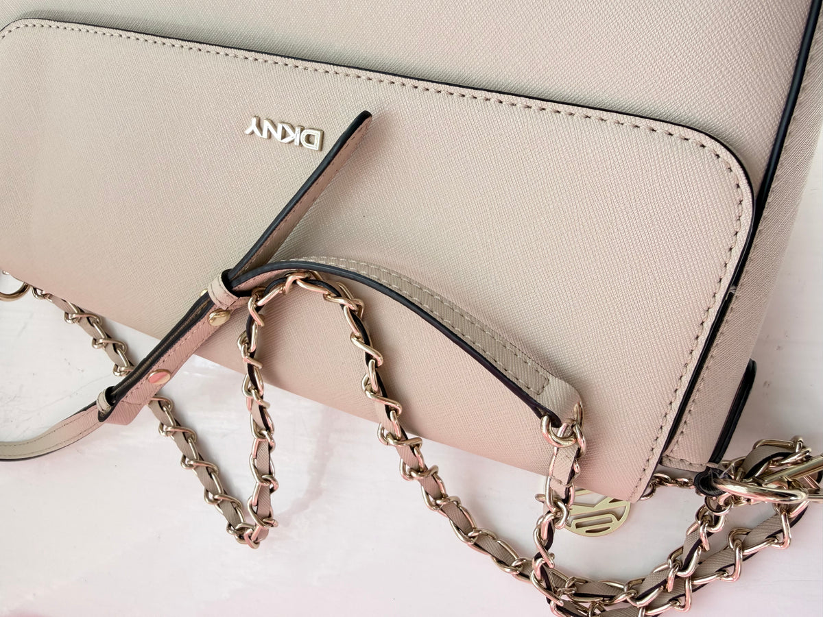 DKNY Saffiano Flap Crossbody