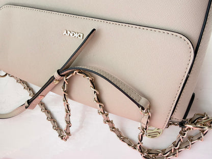 DKNY Saffiano Flap Crossbody