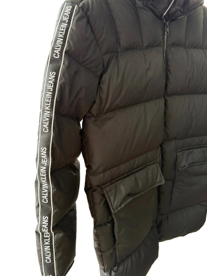 Calvin Klein Jeans Vadderad Pufferjacka Svart