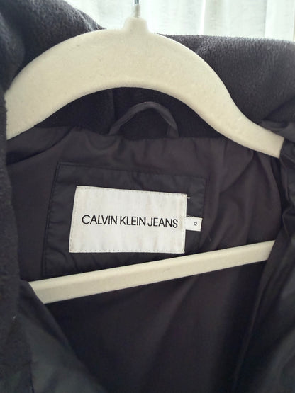 Calvin Klein Jeans Vadderad Pufferjacka Svart
