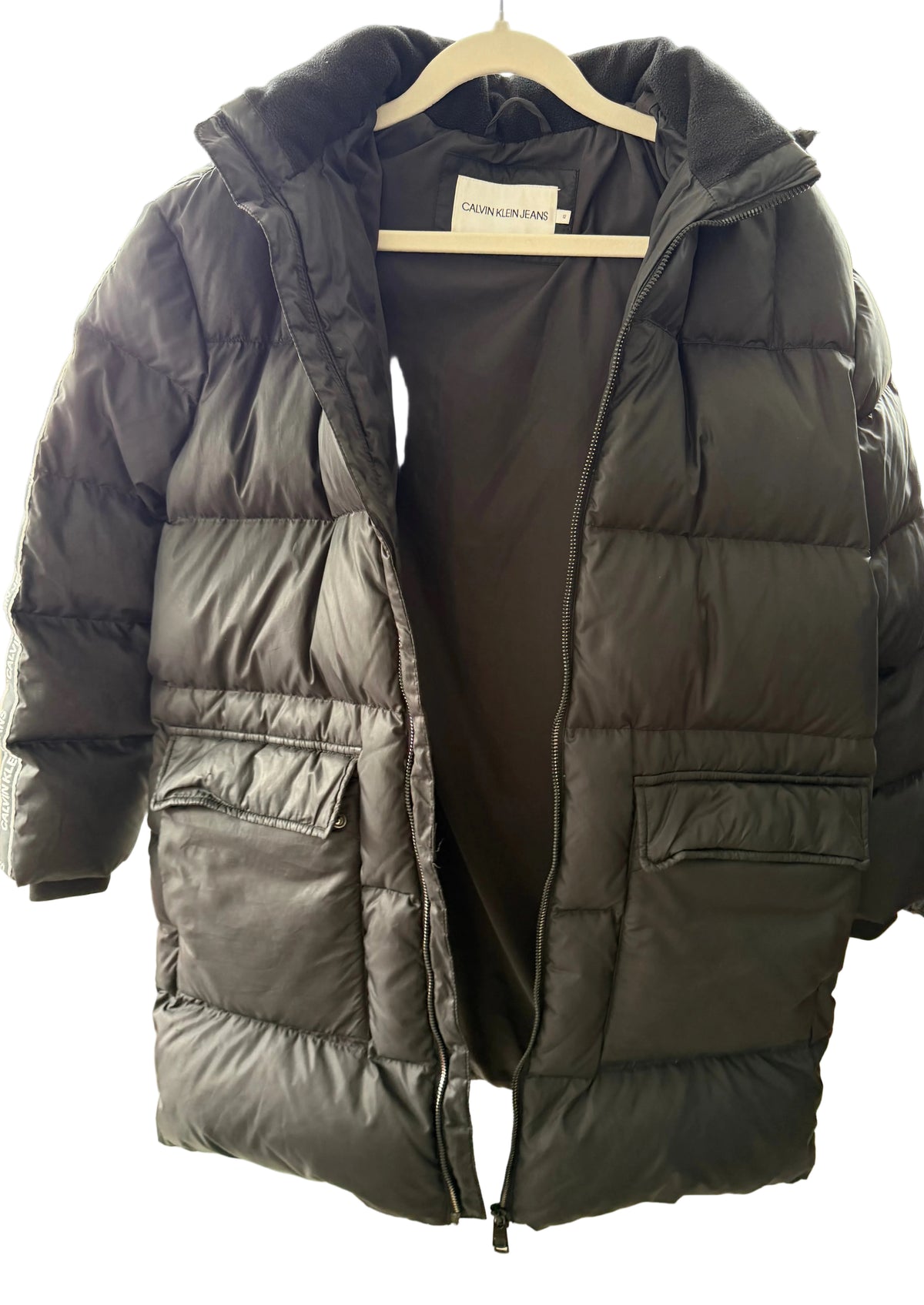 Calvin Klein Jeans Vadderad Pufferjacka Svart