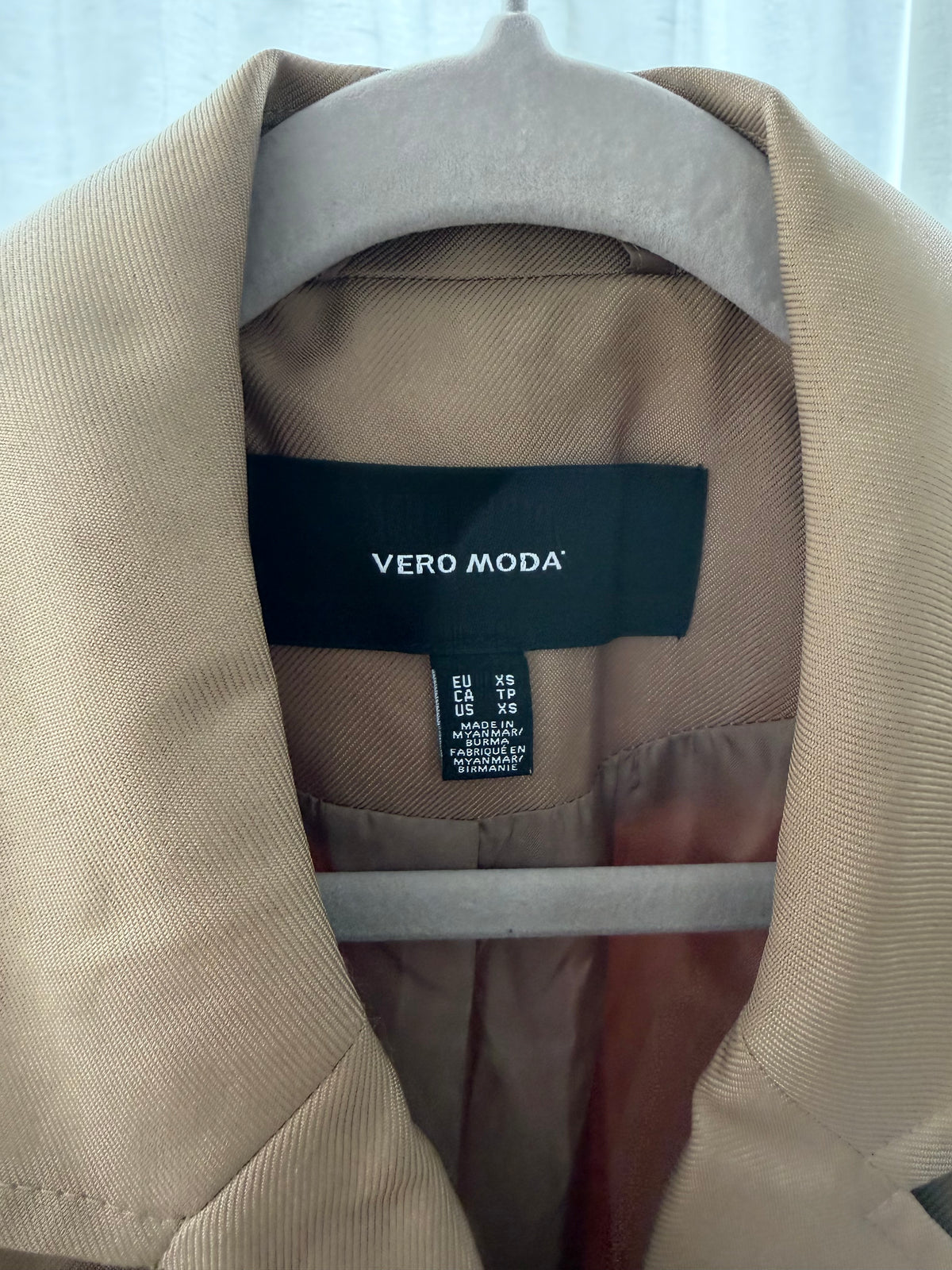 Vero Moda Trenchcoat Beige